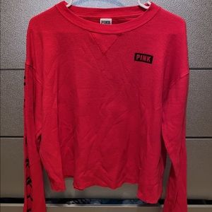 It’s a long sleeve crop top